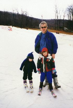 1st Skiing !