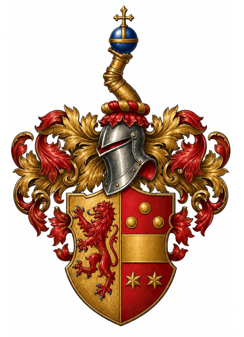Ream Riehm Family Crest